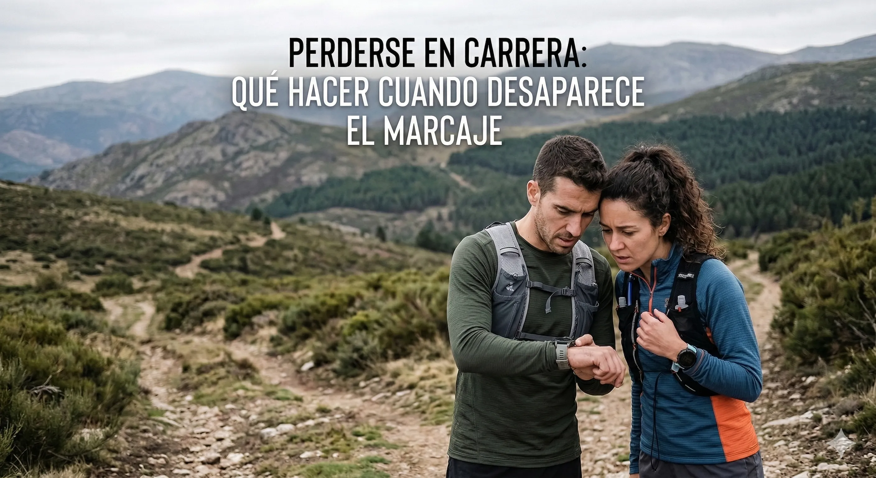 Getting lost during a trail race: what to do when course markings disappear