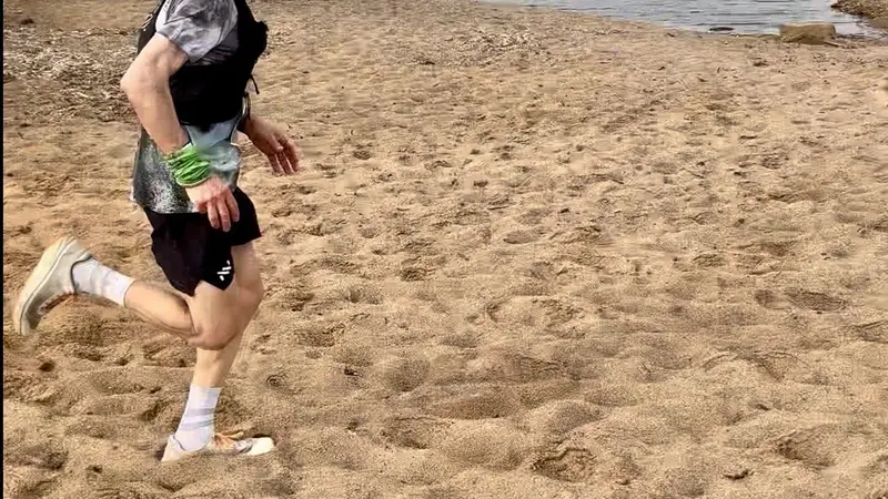 Tòfol Castanyer en el Trail Menorca 2025, fotografiado por Mayayo