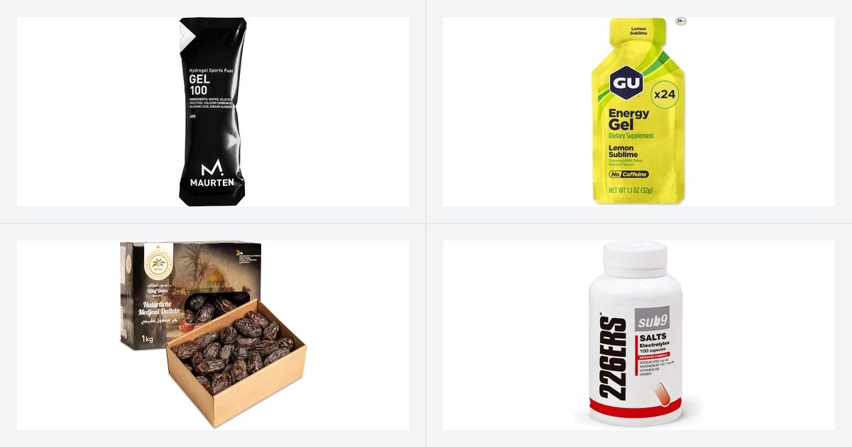 Mejores geles y nutrición para ultra trail 2026