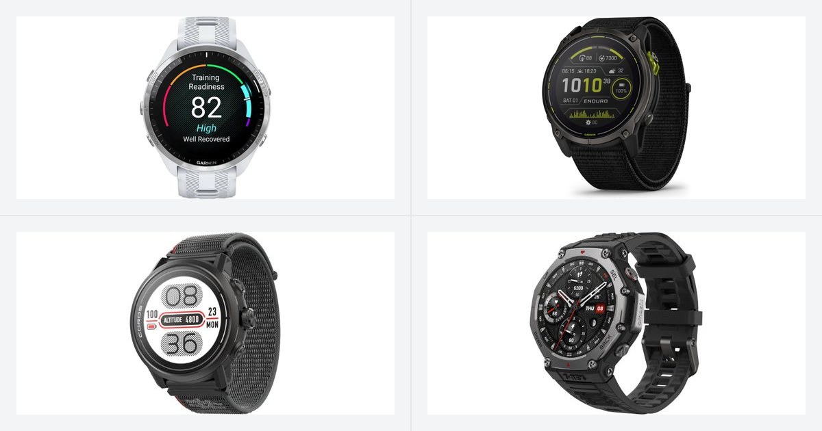 Mejores relojes GPS para ultra trail 2026: comparativa de batería