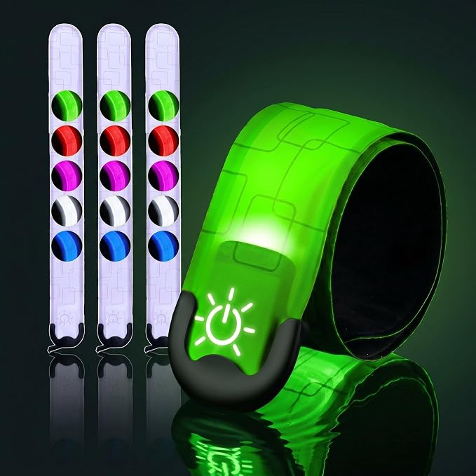 EWIG Brazalete Reflectante LED (3 piezas)