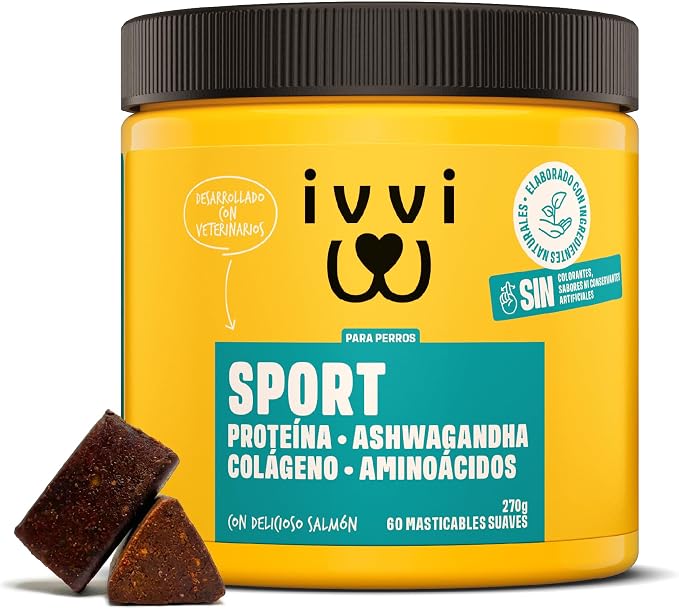 ivvi Sport snacks funcionales para perros (60 uds.)