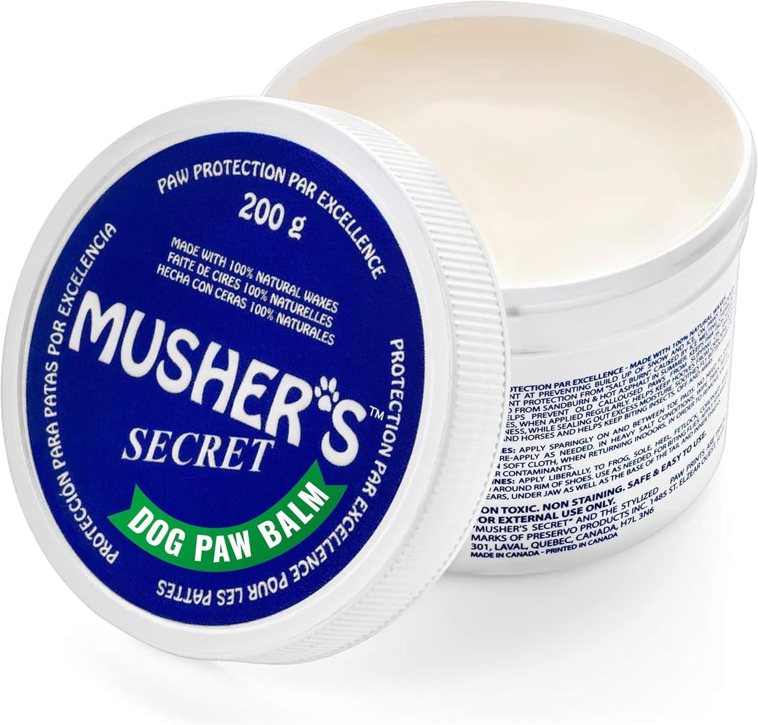 Musher's Secret bálsamo para almohadillas 200 g
