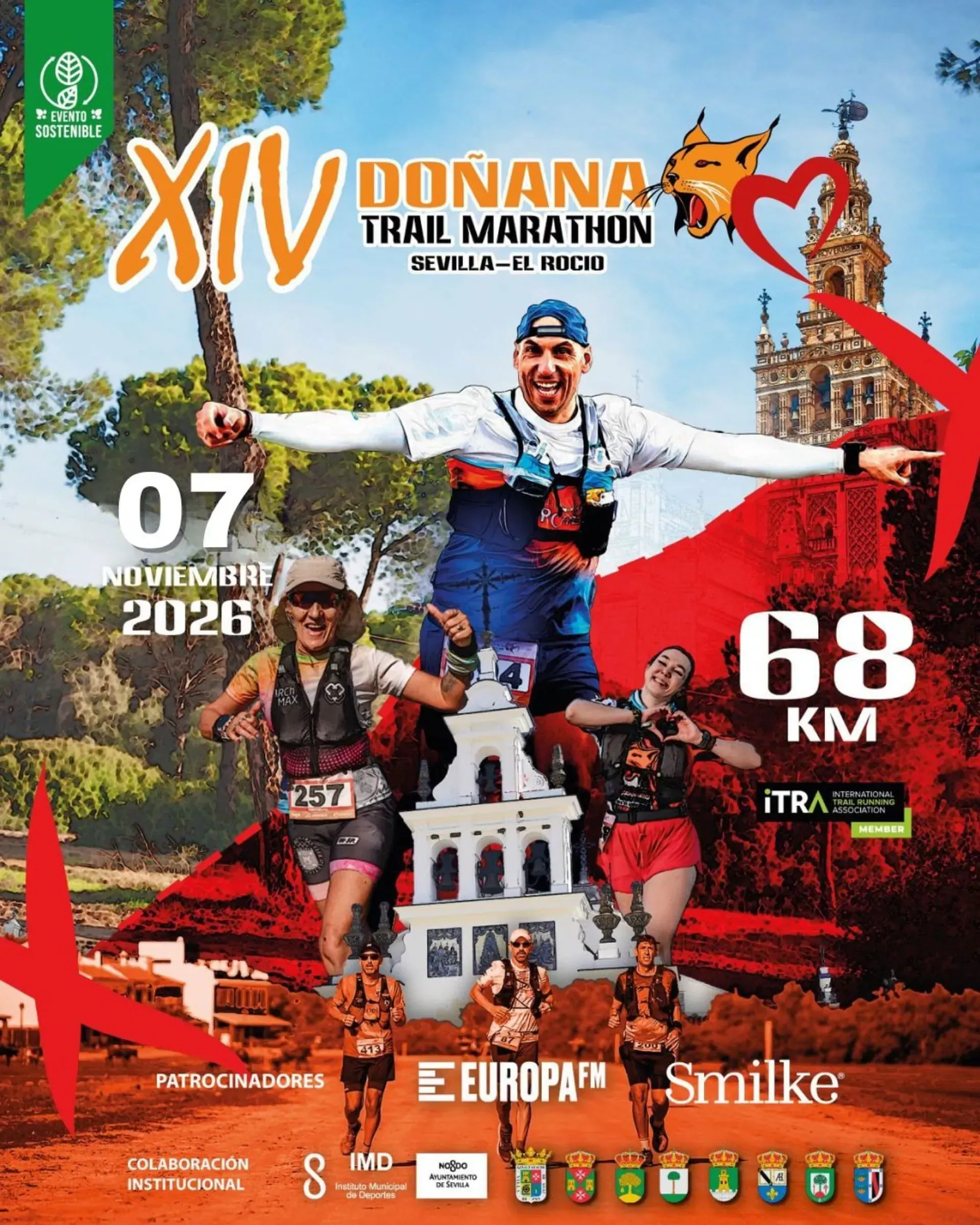 Cartel de Doñana Trail Marathon en Sevilla, sevilla