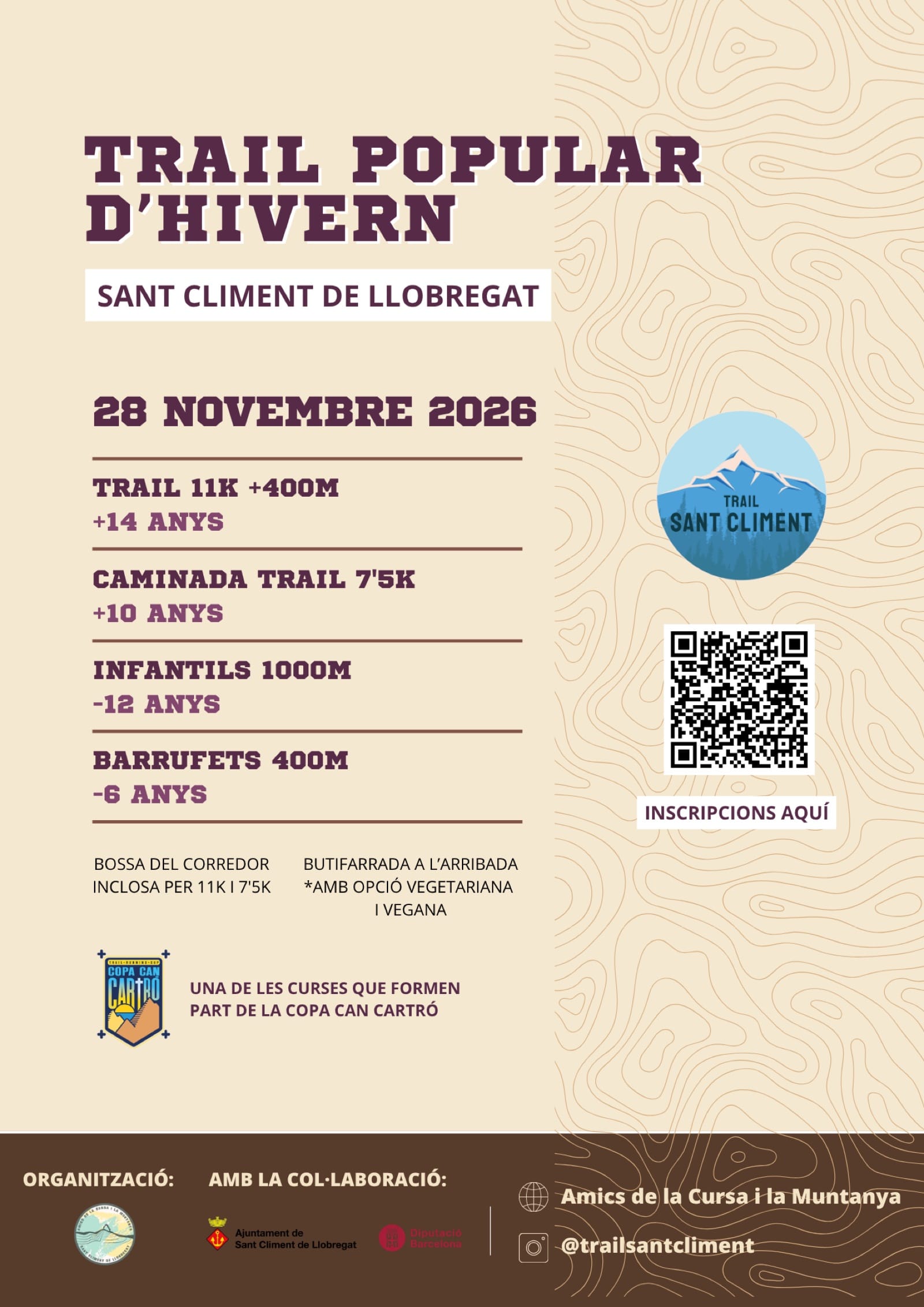 Trail Popular d'Hivern de Sant Climent