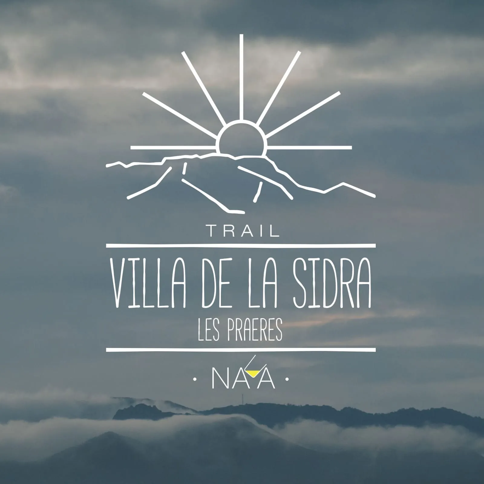 Cartel oficial de Trail Villa de la Sidra – Les Praeres — 14 de marzo de 2027 en Nava, Asturias
